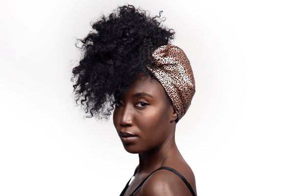 Wild Leopard Hair Wrap - Imperfect Packaging