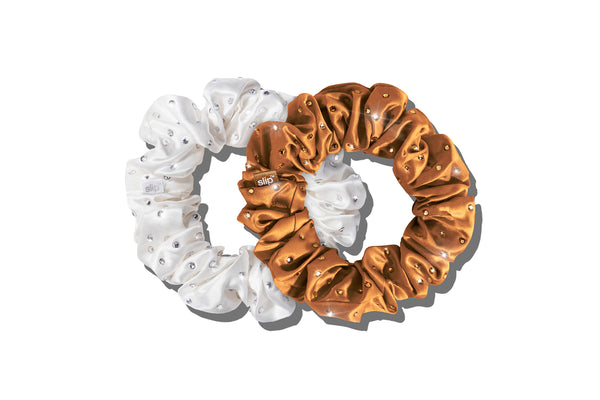 Stardust Duo Large Scrunchies