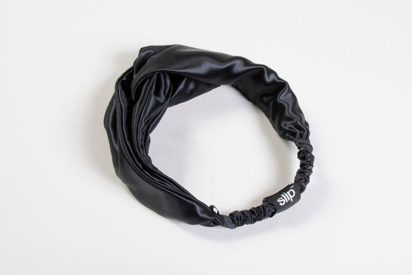 Black Twist Headband - Imperfect Packaging