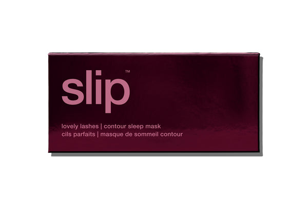Crimson Contour Sleep Mask