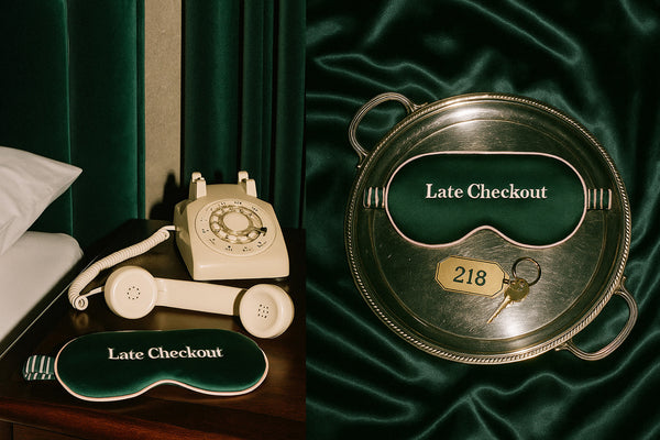 Late Checkout Contour Sleep Mask