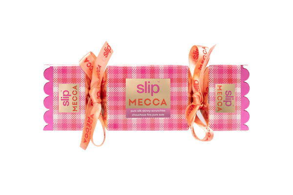 Slip x Mecca Skinny Scrunchie Trio Cracker