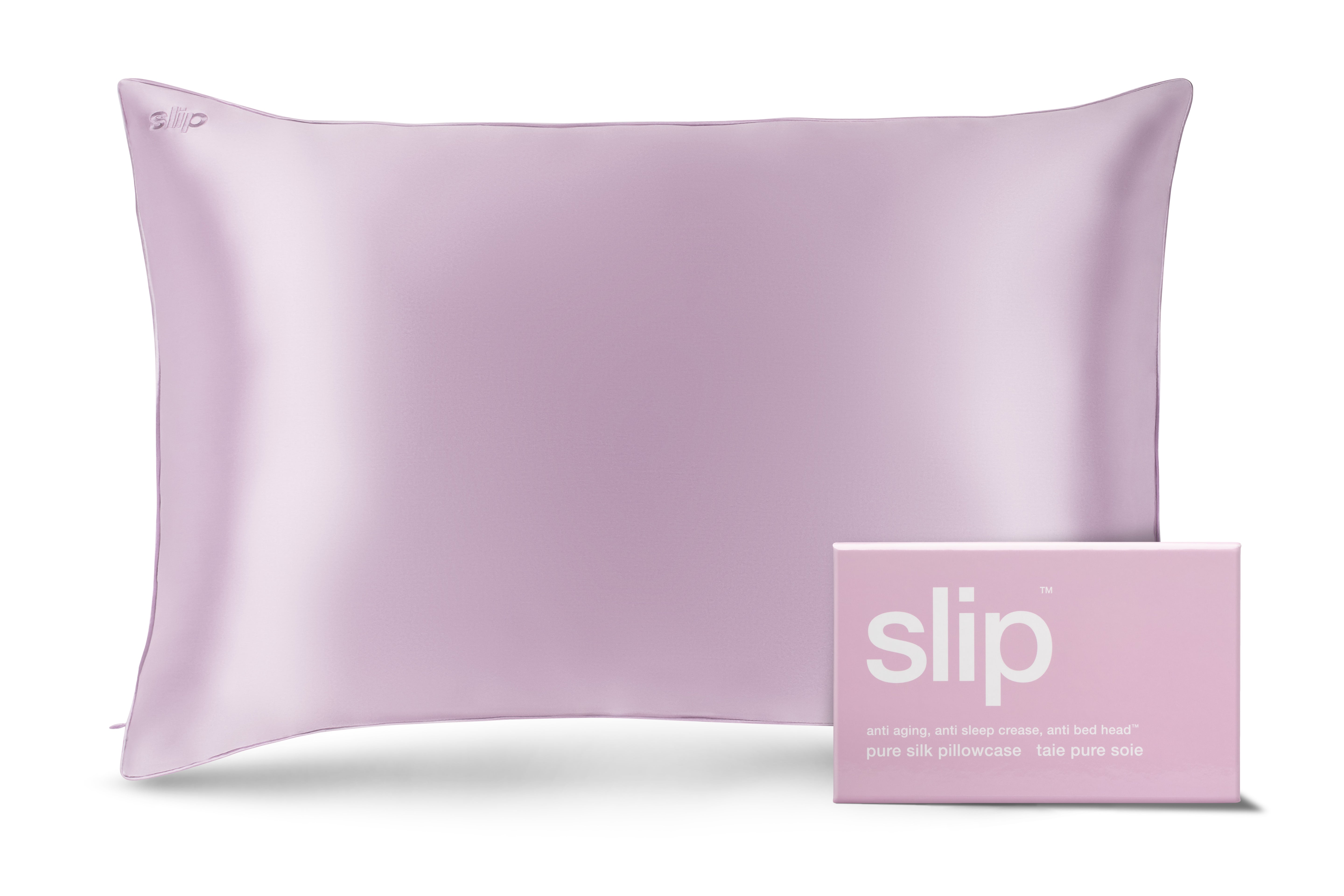 SLIP PURE SILK PILLOWCASE WILDFLOWER QUEEN ZIPPERED – Slip