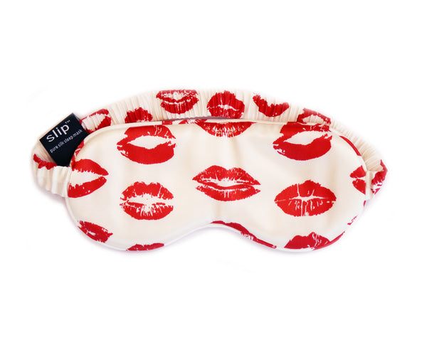 Red Kisses Sleep Mask - Imperfect Packaging