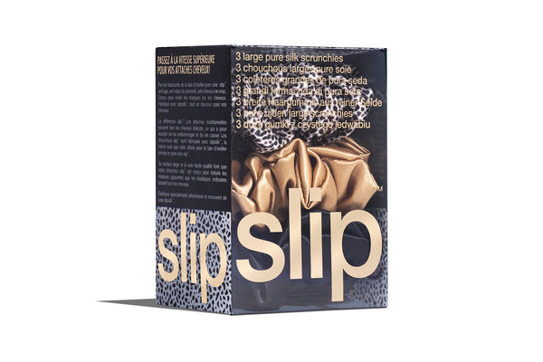 Mixed Leopard Large Scrunchies - Imperfect Packaging