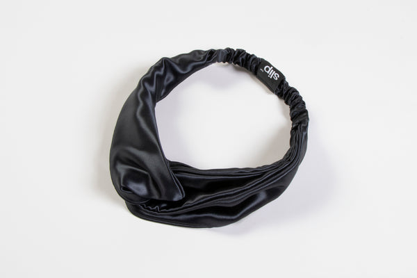 Black Twist Headband - Imperfect Packaging